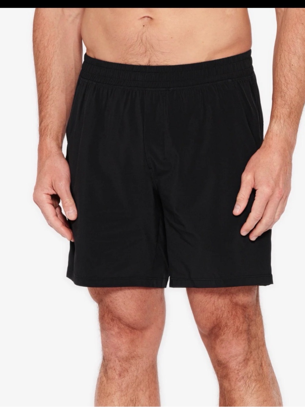 Lululemon pace breaker liner less shorts 7 inch inseam black large